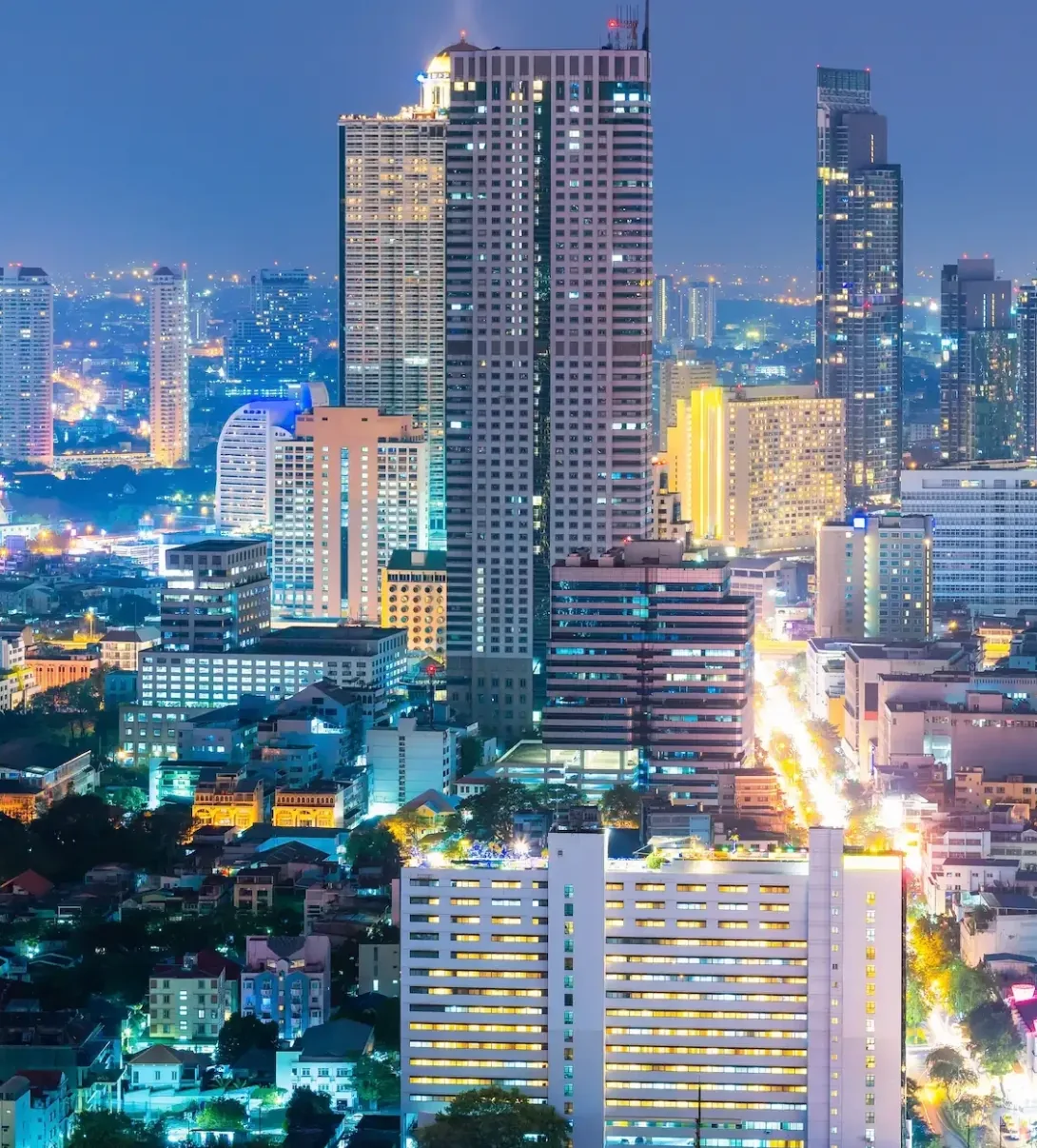 Thonglor og moderne Bangkok-kveld