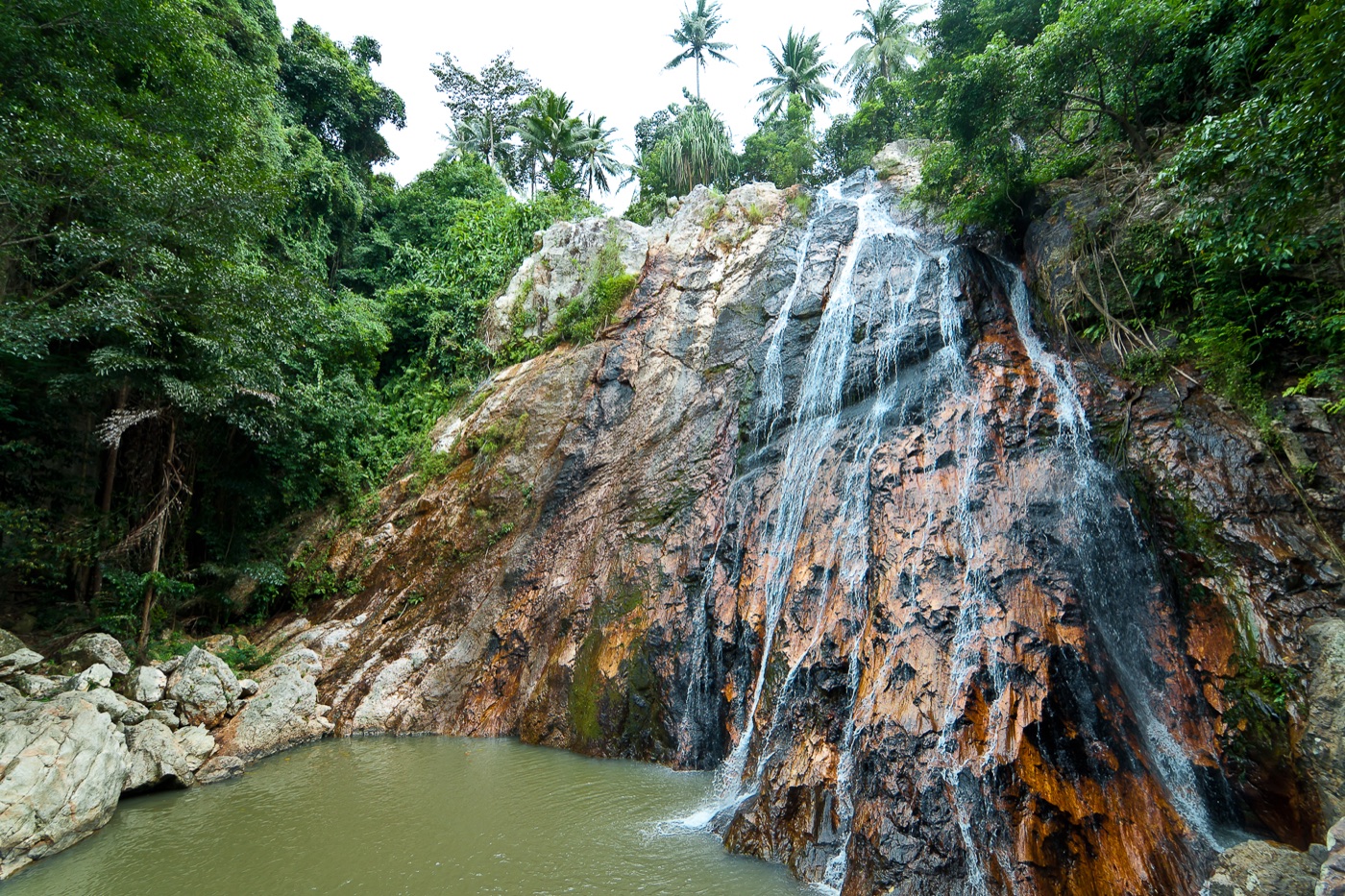 Na Muang Waterfall på Koh Samui